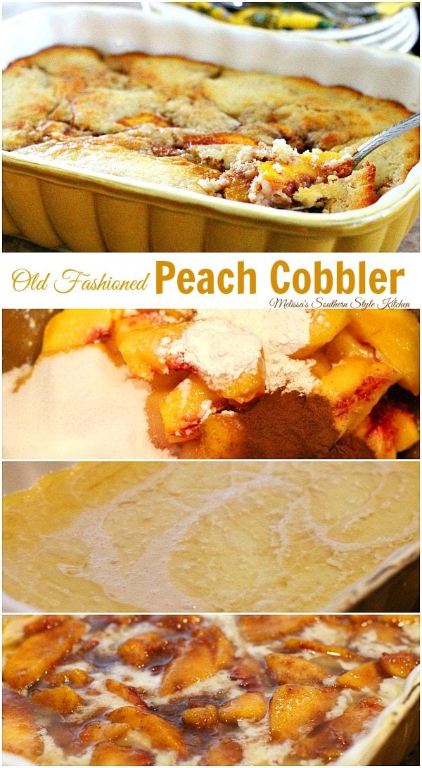 Old Fashioned Peach Cobbler - 0