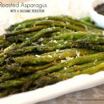 Roasted Asparagus With A Balsamic Reduction