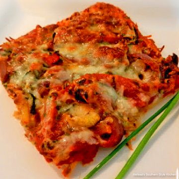cheesy Grilled Vegetable Pizza