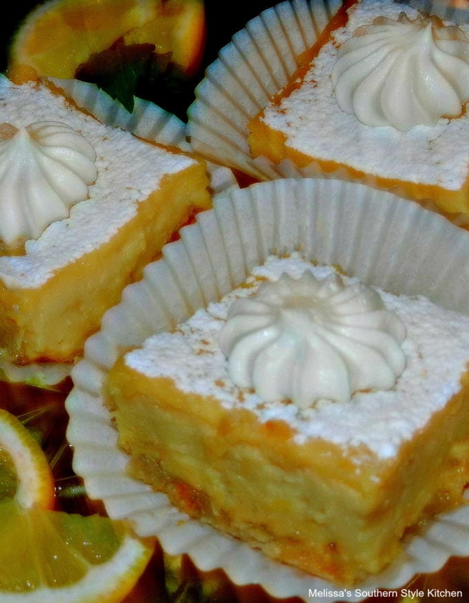 Lemon Custard Pie Bars