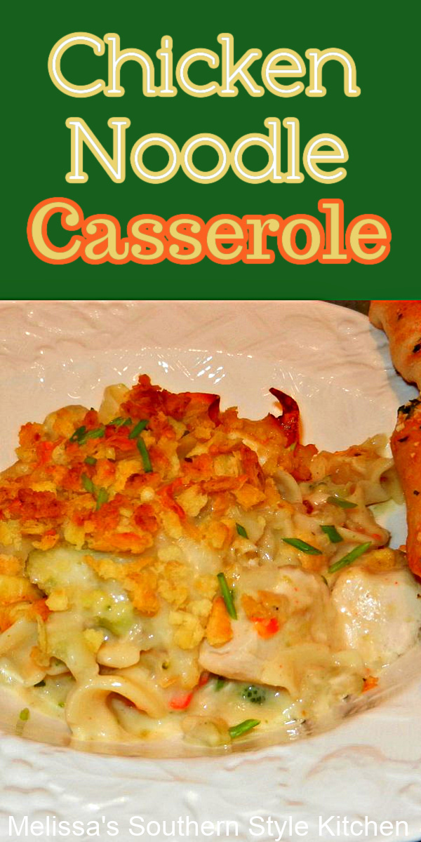 This Chicken and Broccoli Noodle Casserole turns pantry items into a weekday feast the family will love #chickencasseroles #noodles #easychickenrecipes #casseroles #chickenandbroccoli #chickennoodlecasserole #pasta #pastarecipes