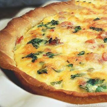 Bacon And Onion Bistro Tart