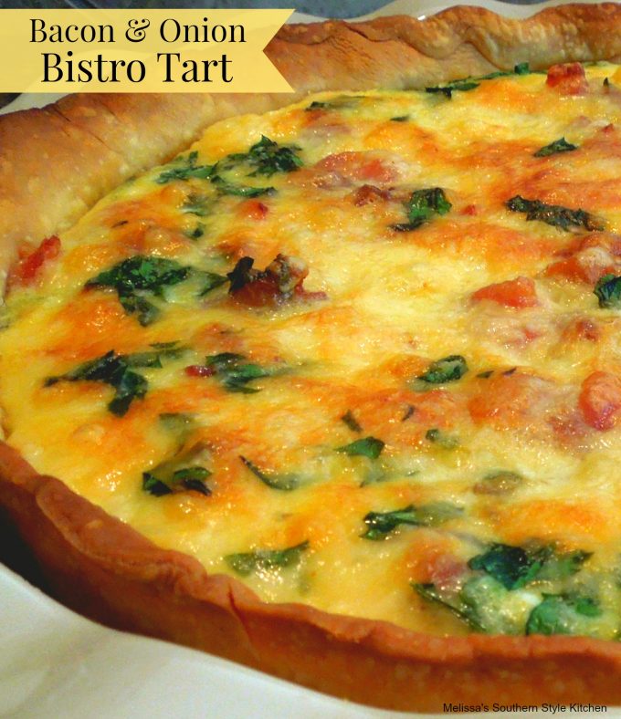 Bacon And Onion Bistro Tart