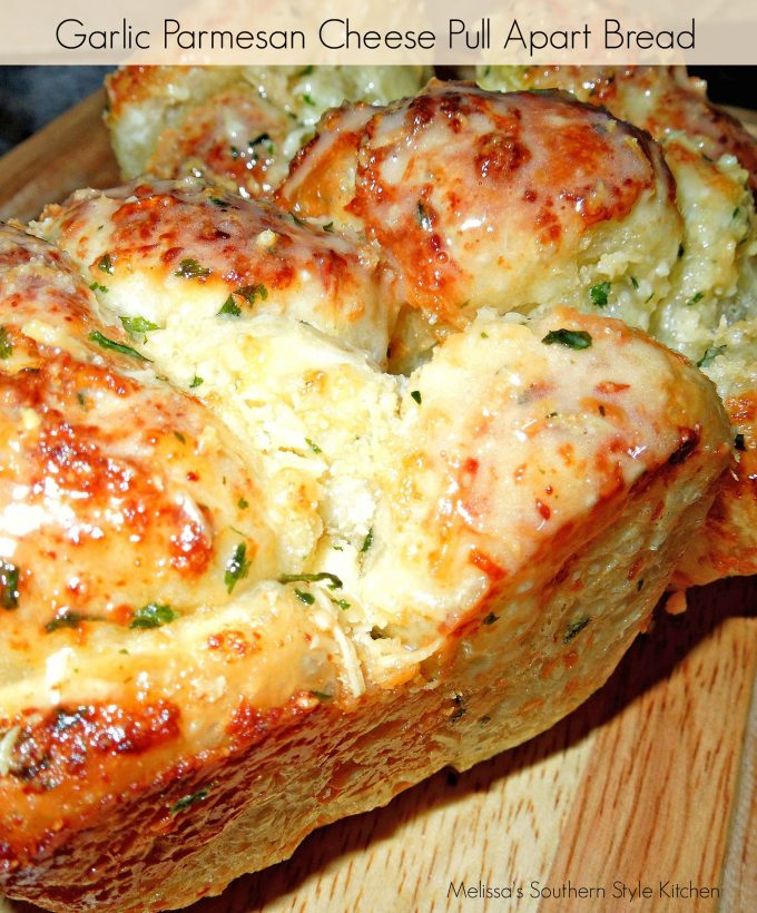 Garlic Parmesan Cheese Pull Apart Bread Melissassouthernstylekitchen Com