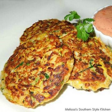 Creole Squash Cakes with Spicy Aioli