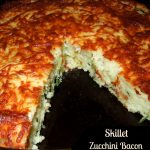 Skillet Zucchini Bacon Cornbread