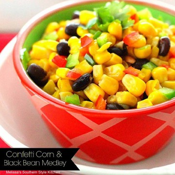 Confetti Corn and Black Beans recipe