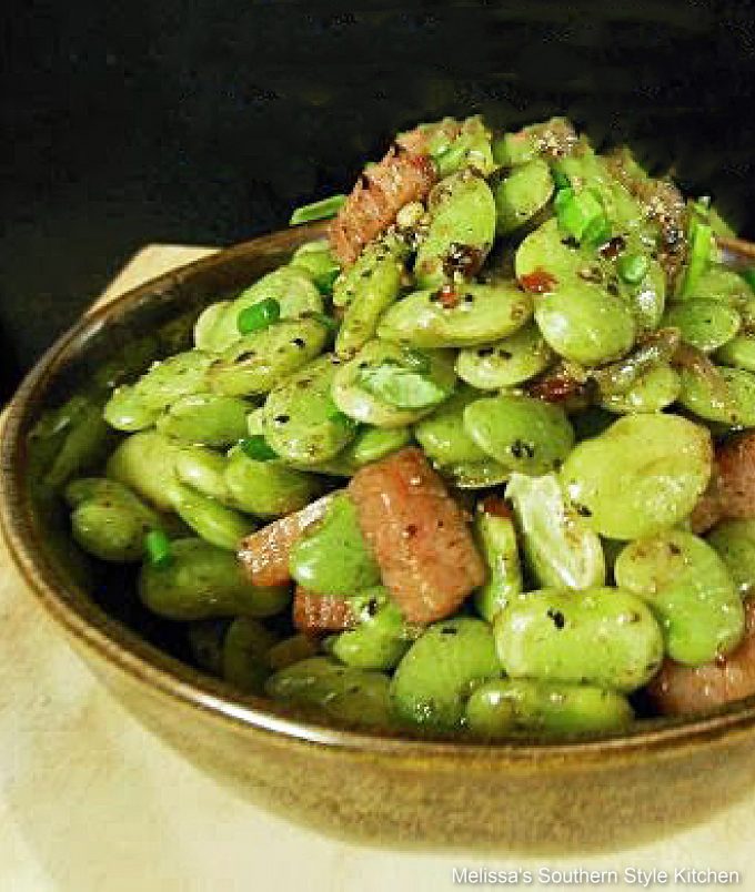 recipe for baby lima beans using frozen beans 
