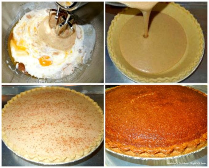 step-by-step images how to prepare buttermilk pie