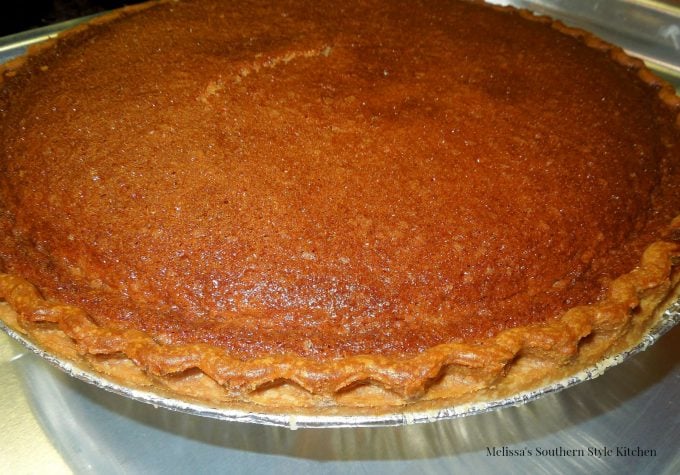 Baked Buttermilk Pie