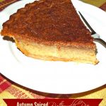 Autumn Spiced Buttermilk Pie
