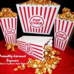 Peanutty Caramel Popcorn