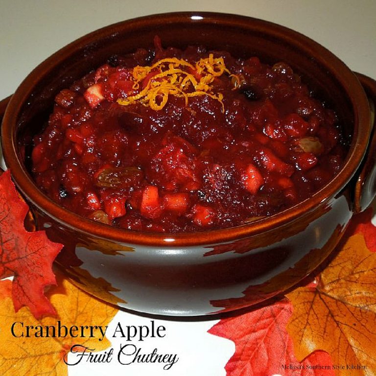 Cranberry Apple Fruit Chutney