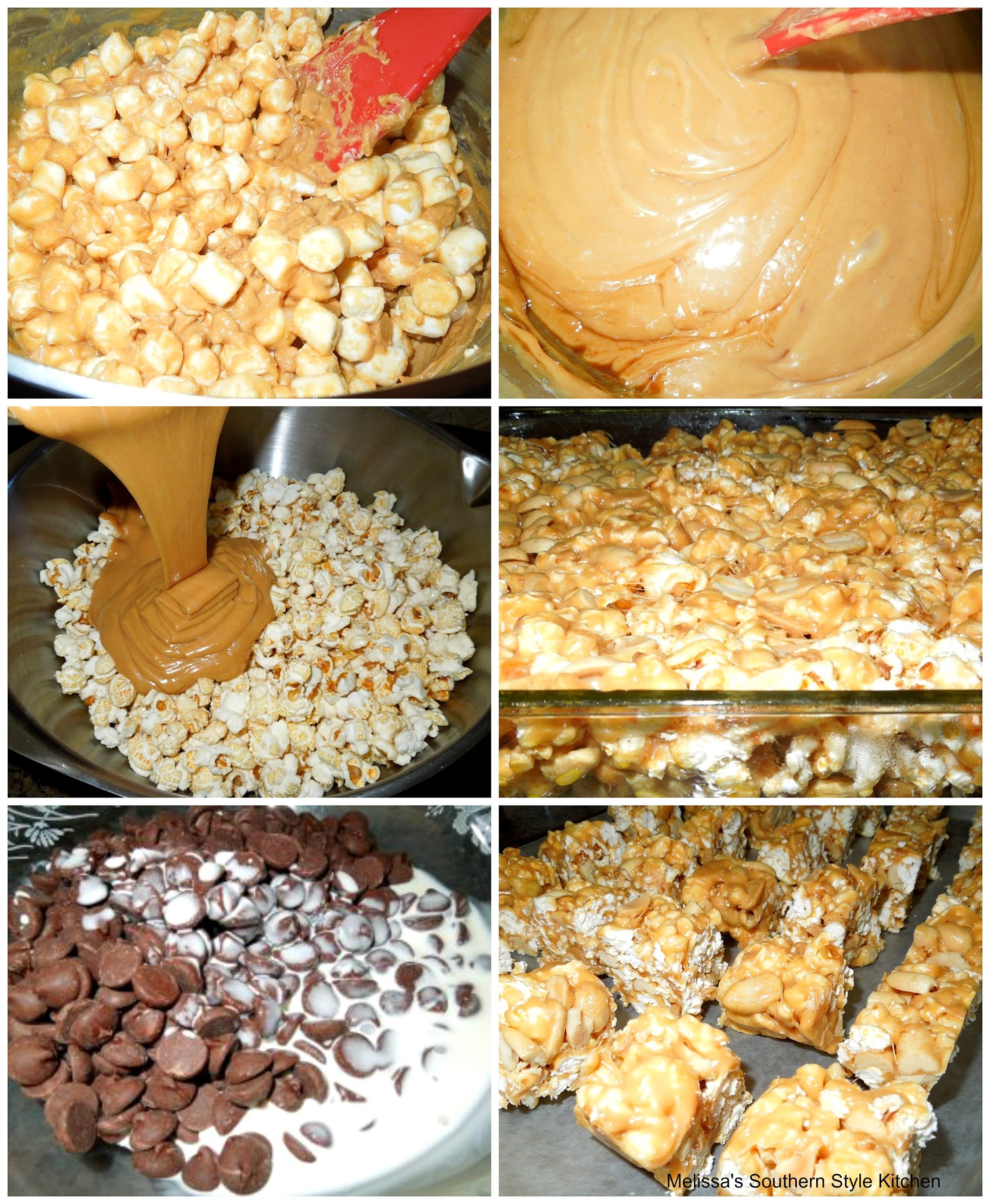 Peanut Butter Popcorn Bites ingredients