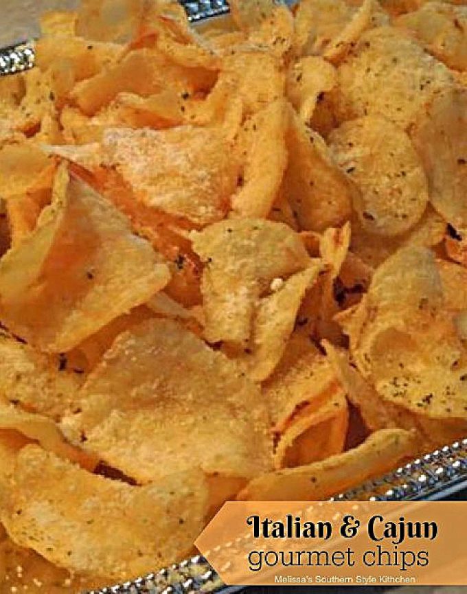 easy Italian And Cajun Gourmet Chips