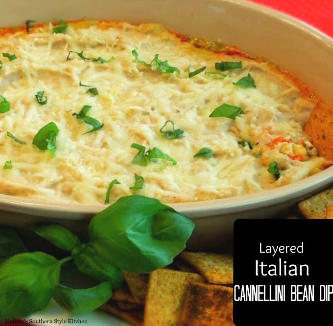Layered Italian Cannellini Bean Dip