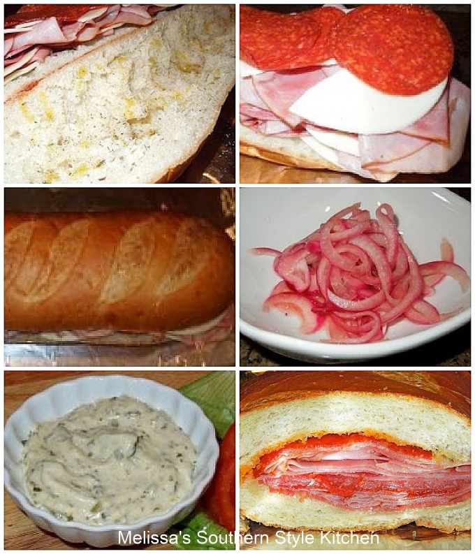 ingredients-to-make-italian-party-sub