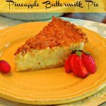 Pineapple Buttermilk Pie