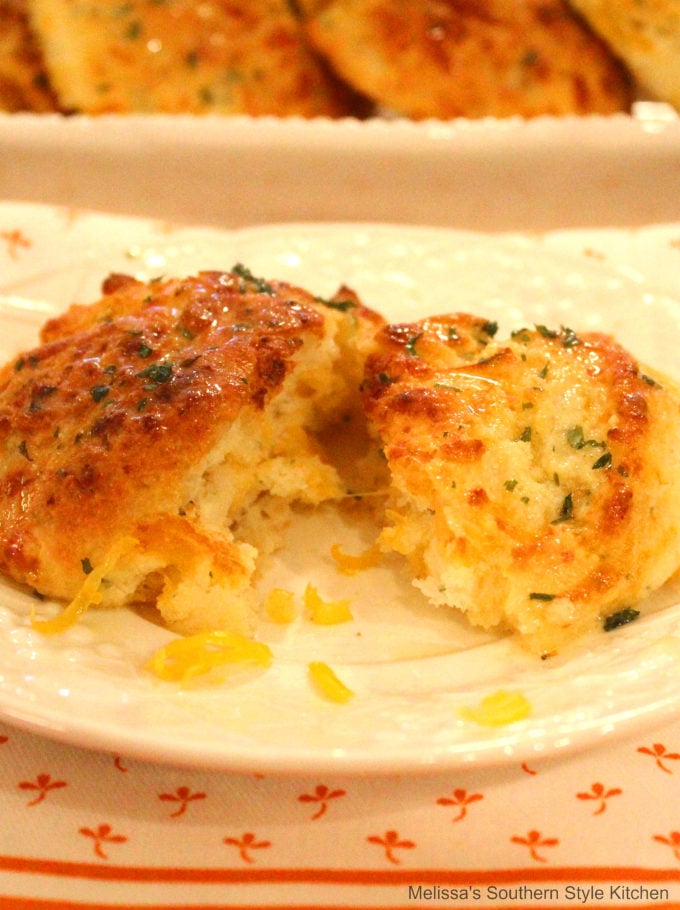 Garlic And Herb Cheddar Biscuits