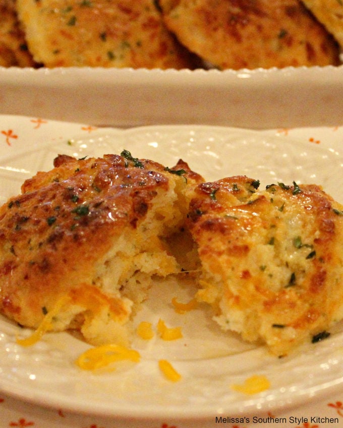 Garlic And Herb Cheddar Biscuits