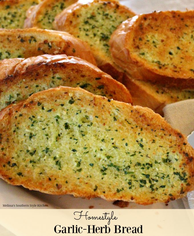 Homestyle Garlic Herb Bread
