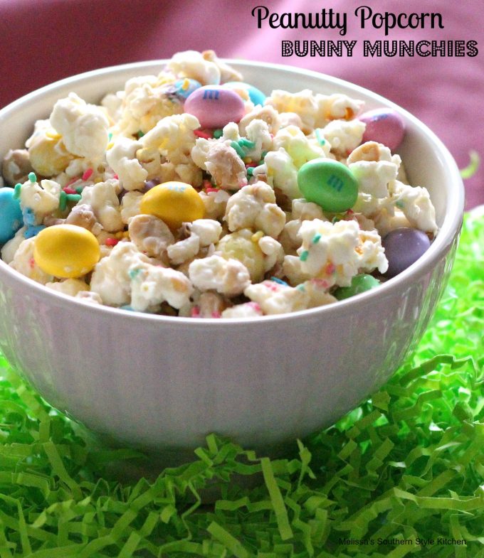 Peanutty Popcorn Bunny Munchies