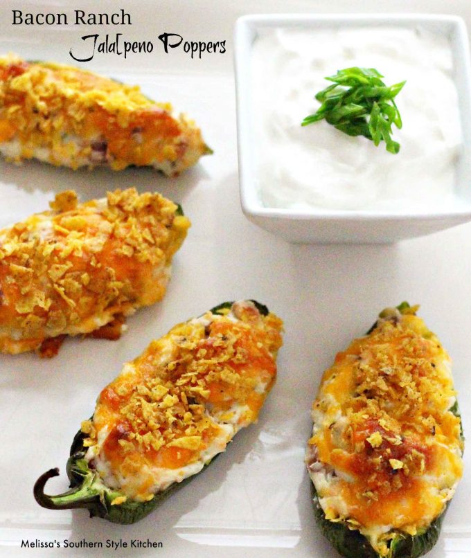 Bacon Ranch Jalapeno Poppers