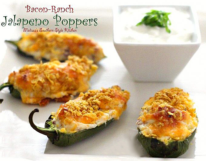 Bacon Ranch Jalapeno Poppers