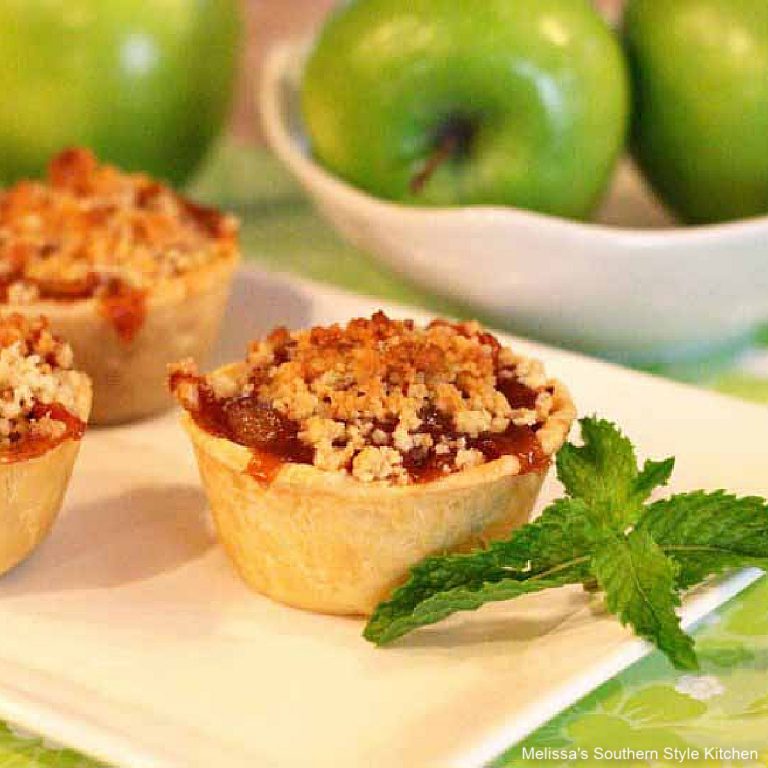 Caramel Apple Mini Pies