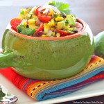 Grilled Corn Salad with Tomatoes and Avocado