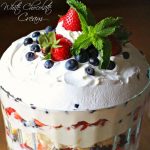 Berry Trifle With White Chocolate Cream