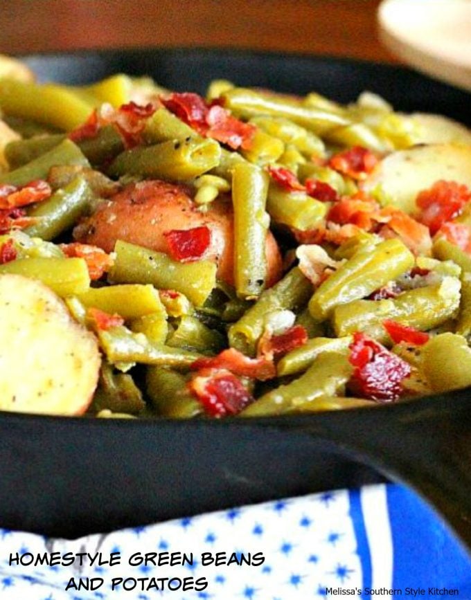 Homestyle Green Beans And Red Potatoes