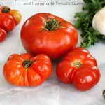 Freezing Summer Tomatoes And Homemade Tomato Sauce