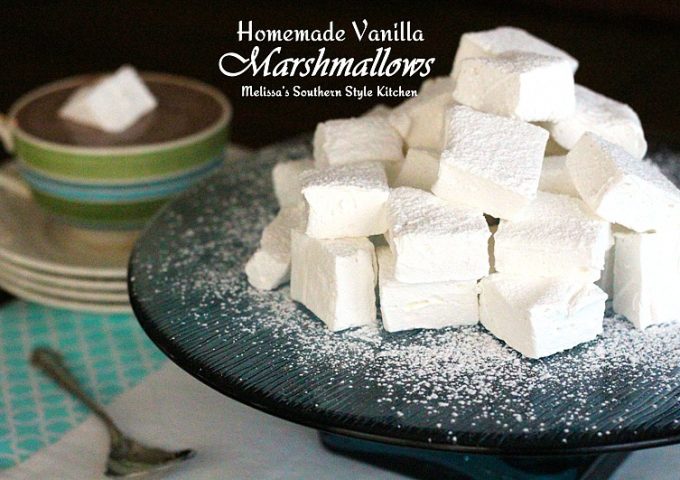 Homemade Vanilla Marshmallows