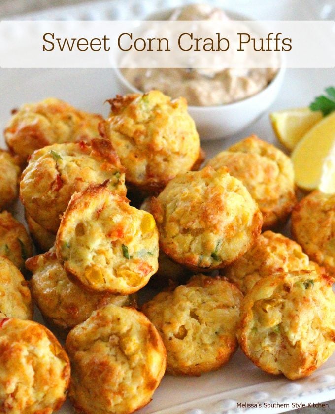 Sweet Corn And Crab Puffs