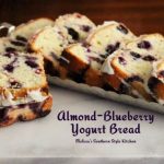 Almond Blueberry Yogurt Bread