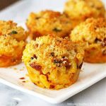 Bacon Macaroni and Cheese Muffins recipe