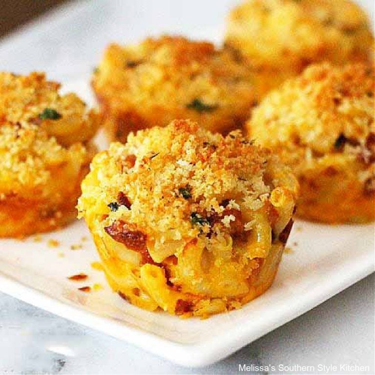 Bacon Macaroni And Cheese Muffins
