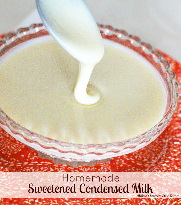 Homemade Sweetened Condensed Milk