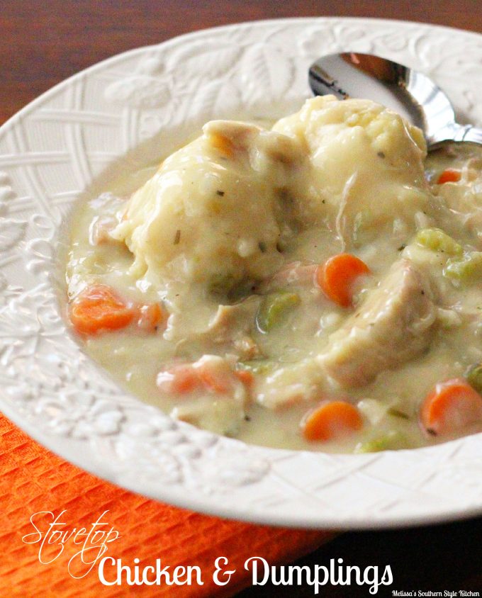 Stovetop Chicken And Dumplings In 30 Minutes