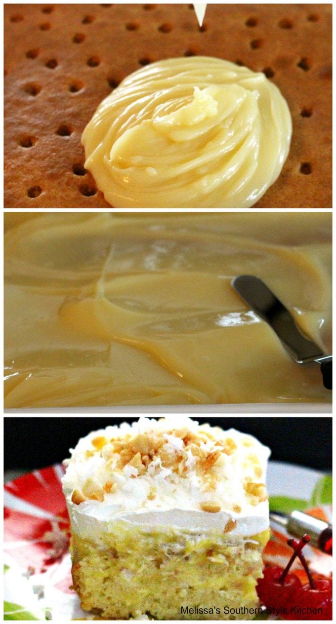 step-by-step pictures how to make poke cake