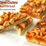 Caramel Cashew Shortbread
