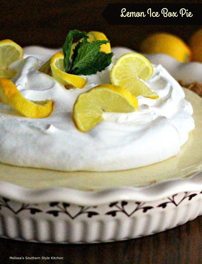 Lemon Ice Box Pie