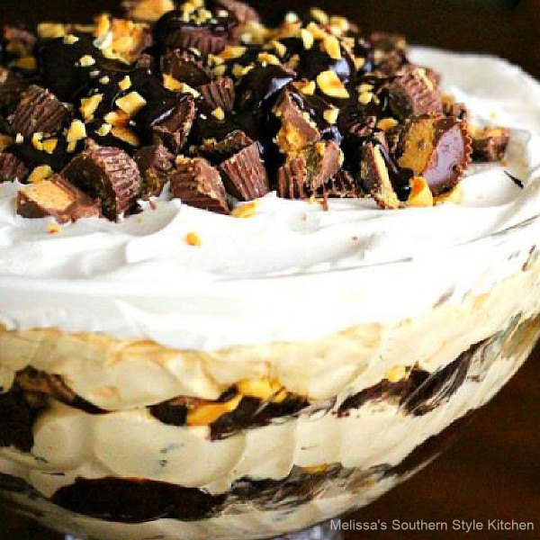 Peanut Butter Brownie Trifle