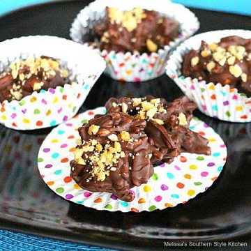Chocolate Peanut Butter Haystacks candy