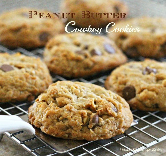 Peanut Butter Cowboy Cookies
