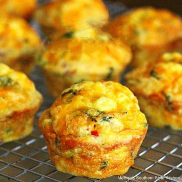 Bacon Spinach Egg Muffins