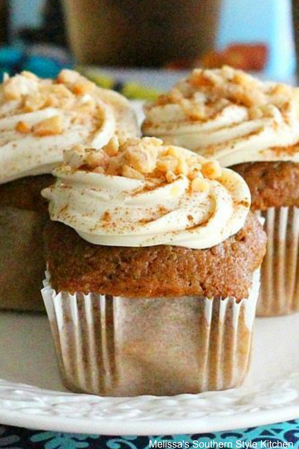 Cinnamon Caramel Macchiato Cupcakes