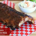 Slow Cooked Dr Pepper Baby Back Ribs