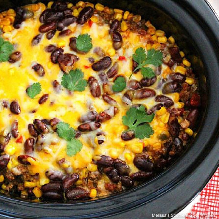 Slow Cooked Cowboy Casserole